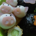 春風ママ's cooksnap of when they made うずらの卵でブタちゃん♥.
