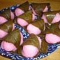 mokop's cooksnap of when they made レンジで作る簡単さくら餅（道明寺）.