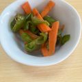 ガトーフリュイン's cooksnap of when they made 調理時間7分　ピーマンと人参のおひたし.