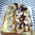 REI_MAM's cooksnap of when they made ハニーばなな塩チーズとーすと✩.