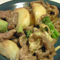 中華街's cooksnap of when they made かぶと牛肉のオイスターソース炒め.