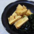 ｕｕｕ's cooksnap of when they made 我が家の「タケノコとワカメの若竹煮」.