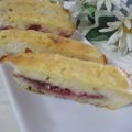 miyuki12's cooksnap of when they made 苺と練乳を生地に練り込みしっとりケーキ♪.
