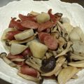 亀と空's cooksnap of when they made オリーブオイルで～里芋ときのこの煮物.