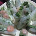 sleepfish's cooksnap of when they made あっさり！サラダ感覚 生春巻(ゴイクン).