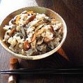 jun坊's cooksnap of when they made 椎の実入り炊き込みご飯.