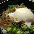 ふっち's cooksnap of when they made とろねばヘルシー♪オクラの温泉卵乗せ♪.