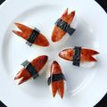 マユガリータ's cooksnap of when they made 魚肉ソーセージでスパム風おむすび♡.