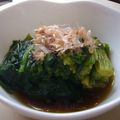 きくっちー★'s cooksnap of when they made 絶品♪ほうれん草のおひたし.