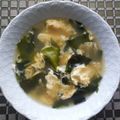 tsohmionko's cooksnap of when they made = 簡単✿わかめとたまごのスープ =.