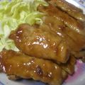 まあくんのおくさん's cooksnap of when they made 薄切り肉で☆豚のボリュームＵＰ蒲焼き.