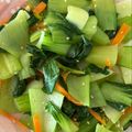 Gkims's cooksnap of when they made 簡単！チンゲン菜のウマウマ♪ナムル.