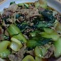 olive-tree's cooksnap of when they made 豚肉と青梗菜のピリ辛炒め(ﾟ∀ﾟ)=3.