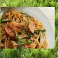 ＭＡＹＯＭＡＹＯ　's cooksnap of when they made BEERにもぴったりのニラ焼きそば.