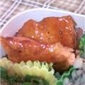 みや☆なな's cooksnap of when they made フライパン１つ！お弁当に☆しゃけの照焼き.