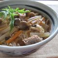 caramel-cookie's cooksnap of when they made カルビクッパ風うどん♪.
