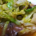 ジュンジュン♪♪'s cooksnap of when they made 春キャベツとホタルイカのガーリック炒め.