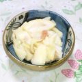 ruka217's cooksnap of when they made たけのこの梅肉あえ.