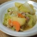 ｎｕｎｕ's cooksnap of when they made 鶏じゃが白菜のほっこり煮.