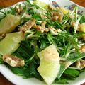 まっちゃから's cooksnap of when they made 水菜とナッツのサラダ♫.