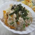 miyuki12's cooksnap of when they made ★簡単♪鶏挽肉と豆腐の丼ぶり★.