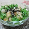 caramel-cookie's cooksnap of when they made 揚げ山芋のシャキシャキサラダ♪わさび風味.