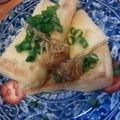 dめぐb's cooksnap of when they made なめたけ＆チーズの油揚げ包み.