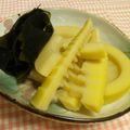 のりぞ～♪'s cooksnap of when they made 我が家の「タケノコとワカメの若竹煮」.