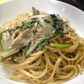 TATOCO's cooksnap of when they made 山葵醤油マヨネーズスパゲティ.