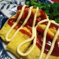 羽尼うに's cooksnap of when they made Cafe風　野菜たっぷりオムレツ.