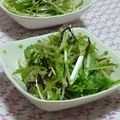 ずみりぃ's cooksnap of when they made 水菜ともやしの塩こんぶdeナムル？.