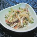 taerin's cooksnap of when they made もやしとキュウリの梅和え.