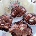 切干大根大好き's cooksnap of when they made 型なしでもかわいく❤チョコクランチ風.