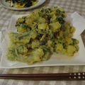 Drako's cooksnap of when they made サックと行者にんにくの天ぷら.