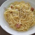 白猫のしろたん's cooksnap of when they made 生クリーム不要☆イタリアンのカルボナーラ.