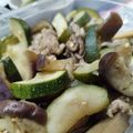 ぴょん☆12's cooksnap of when they made ズッキーニとナス炒めのポン酢和え♪.