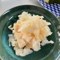 azbjbn's cooksnap of when they made キャベツの芯の糠漬け.