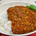 雪花姐's cooksnap of when they made トマト缶で簡単！無水キーマカレー.