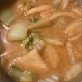 さすらい's cooksnap of when they made 薄切り大根と白菜♪こってり甘味噌煮込み♪.