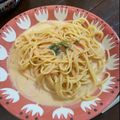 てぃらみい's cooksnap of when they made ☆絶品明太子パスタ☆.