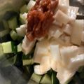 たてえり。's cooksnap of when they made 長芋ときゅうりの梅肉和え☆.