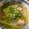 mantacarp's cooksnap of when they made 白菜•大根•豚団子のスープ☻.