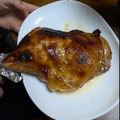きんちゃんのおくさん's cooksnap of when they made クリスマスチキン・簡単ローストチキン.
