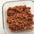 Ruriluru's cooksnap of when they made ご飯のおともに★簡単ピリ辛肉そぼろ.