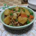クックI7I5L1☆'s cooksnap of when they made ハマったあの鍋の味♪旨辛肉じゃが♪.