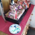 小手毬＊●((◉ｴ◉))●'s cooksnap of when they made 「おひなさま」✿おこしもの✿.