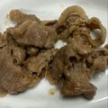 りなくす3's cooksnap of when they made 超安♪豚こま♡めんつゆにんにくマヨ焼き.