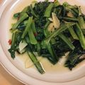 aromatico's cooksnap of when they made 小松菜のニンニク炒め(青菜炒め).