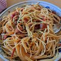 ＊しょこら＊。's cooksnap of when they made 鯖缶で！門外不出のトマトパスタ.