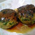 maruru-nn's cooksnap of when they made 簡単！にらバーグ.